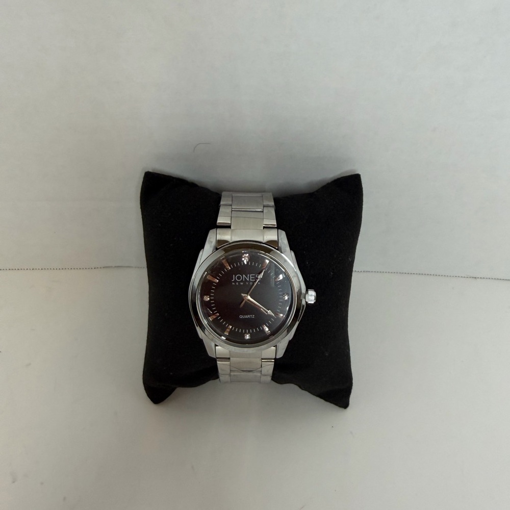 Jones New York Silver Watch